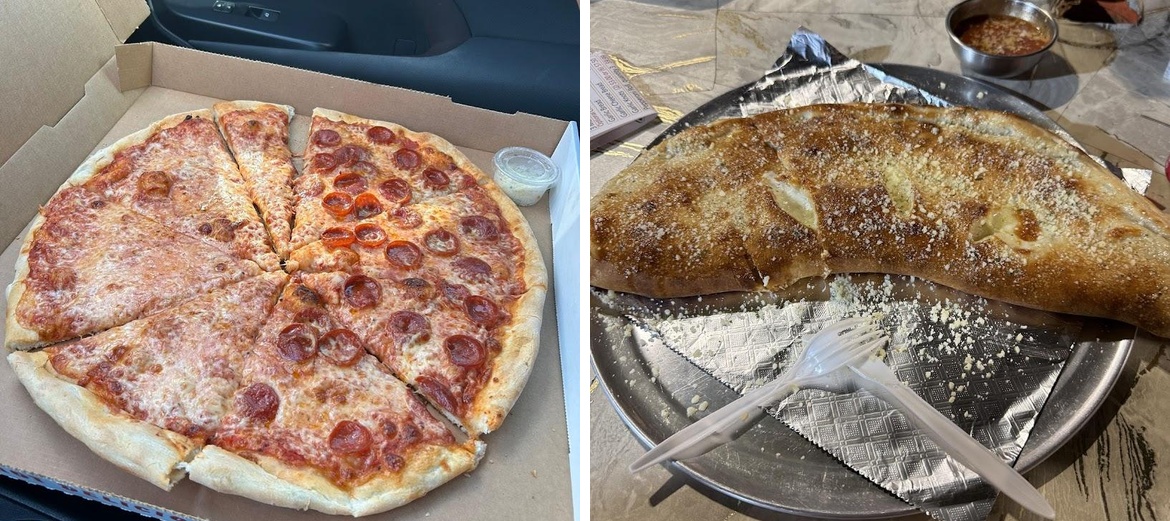 Papis Pizza Menu